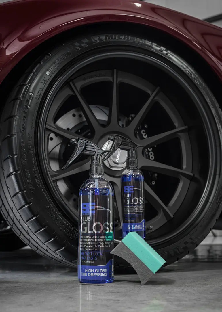Blue Gloss Premium Ultra Shine Tire Dressing