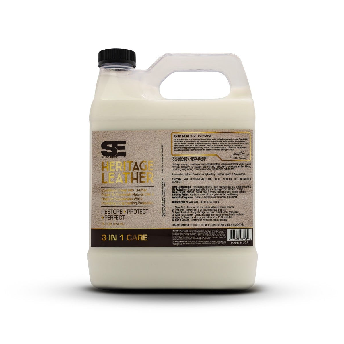 Heritage Leather Cleaner & Conditioner