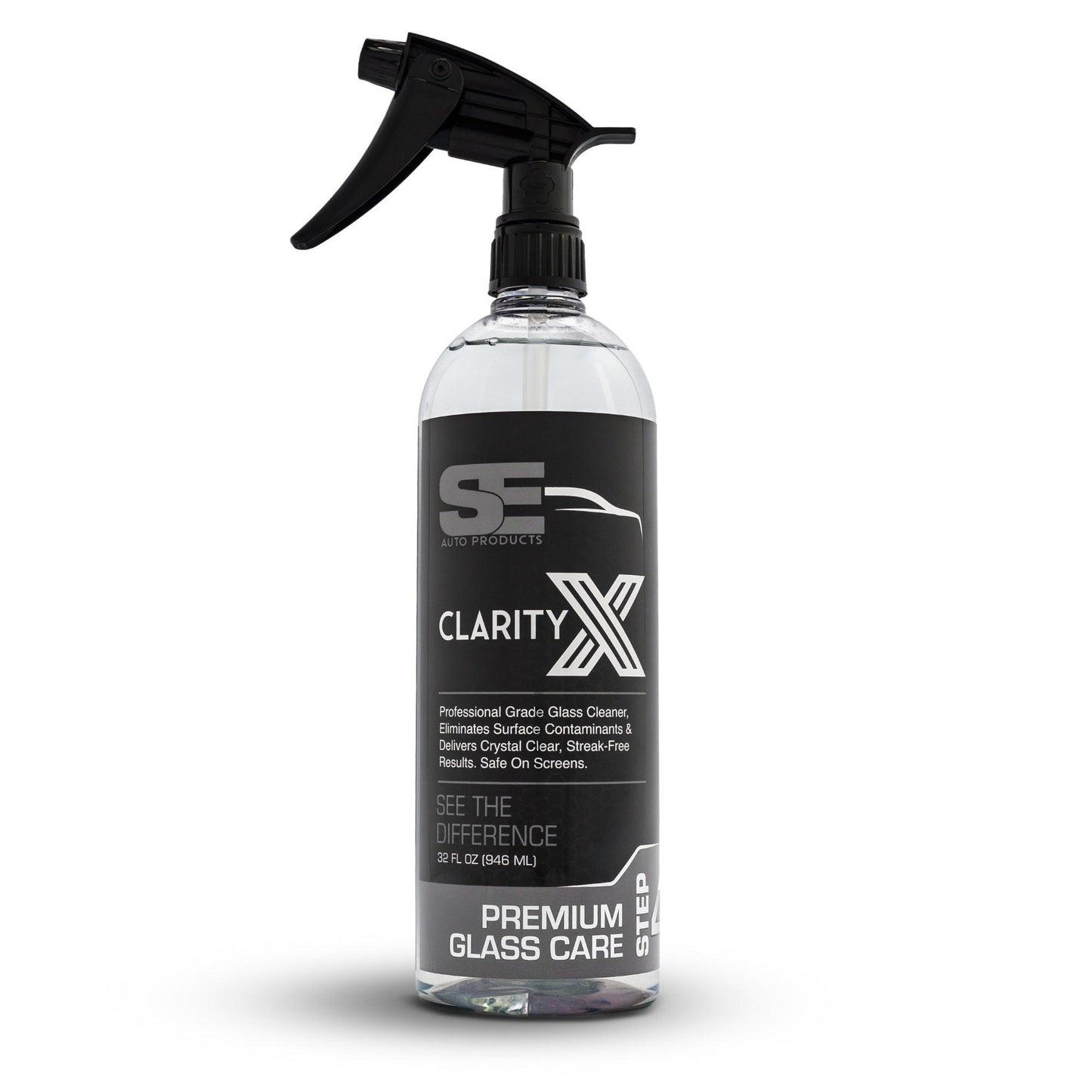 Clarity X Streak-Free Glass Cleaner Quart