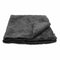 Ultra Plush 16x16 Black Edgeless Microfiber