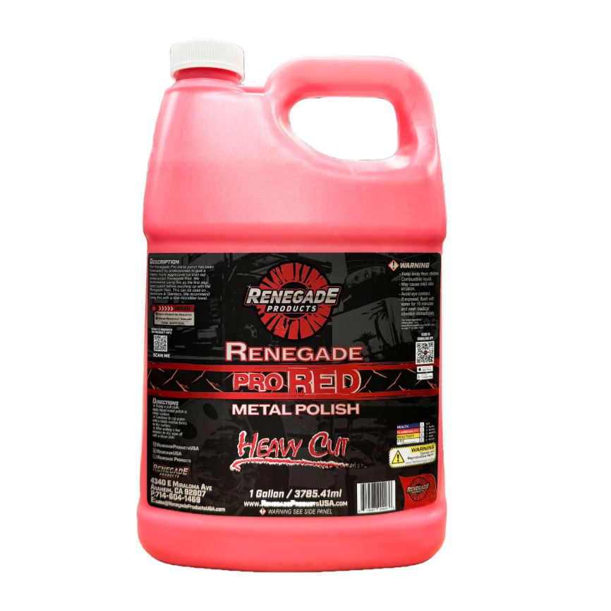 Renegade Pro Red Heavy-Cut Liquid Metal Polish