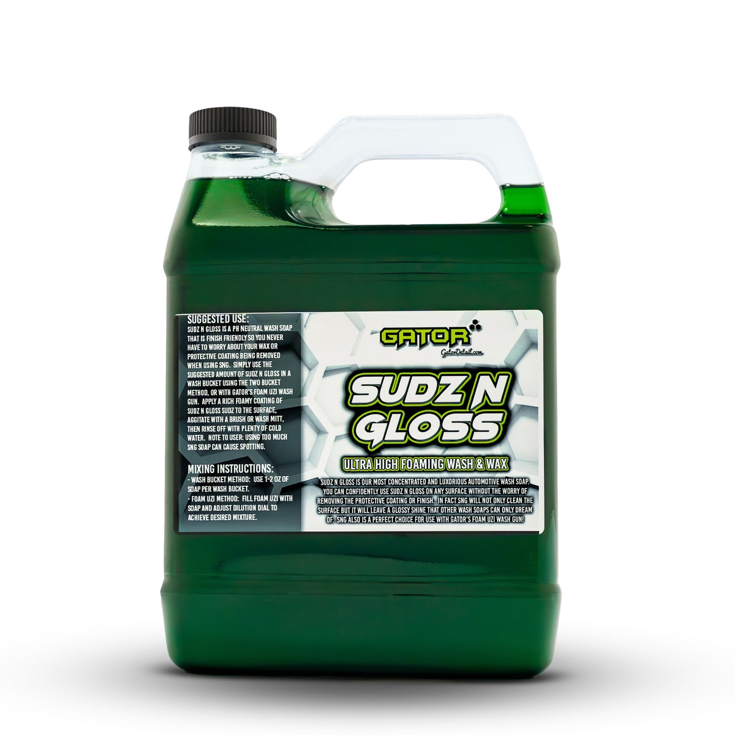 Sudz N Gloss Wash & Wax Soap Gallon